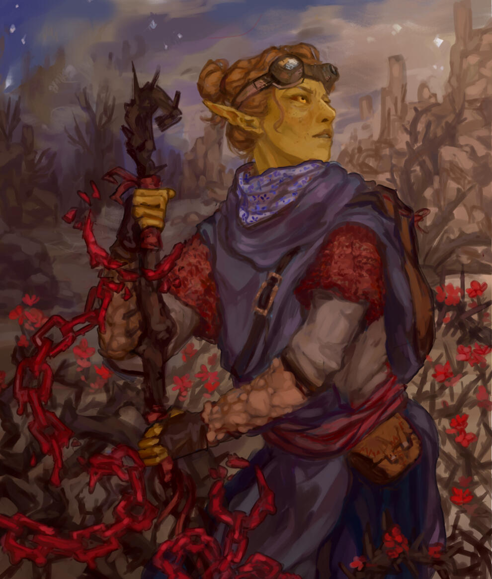 Iriel, for @chameleonspell on tumblr